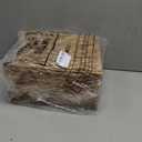 Chunful Wicker Hanging Wall Basket Woven Water Hyacinth Hanging Basket Handmade Wall Mounted Storage Bag for Kitchen Organizing Home Pantry Garden Office Farmhouse Decorative