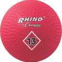 Champion Sports Playground Ball (Red, 13-Inch)