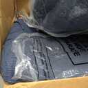 Juexica 4 Set Outdoor Patio Chair Cushions Corduroy Seat High Back Tufted Pillow Replacement Rocking Patio Chair Pads for Outdoor Indoor Home Office(Navy Blue)