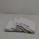 MYSKY HOME 2Pack White Tablecloth 60x84 Inch Rectangle Table Cloth for 4 Feet Table- Wrinkle Resistant Washable Polyester Table Cover for Dining Party Camping and Halloween