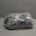 GOSTADY Recliner Chair Covers 4Pcs Plush Jacquard Small Recliner Sofa Slipcover Stretch Recliner Slipcover for Lazyboy Chair with Storage Pocket Furniture Protector for Living Room, Blue Gray