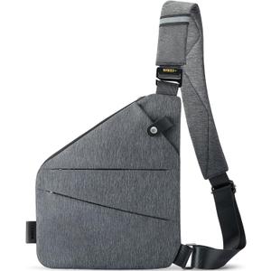 WANDER PLUS Anti Theft Crossbody Travel Bag for Women Men, Multi-Pocket Crossbody Bag, Slim Sling Bag