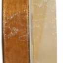 Reliant Ribbon Chiffon Mono Sheer Ribbon, 7/8 Inch X 100 Yards, Old Gold