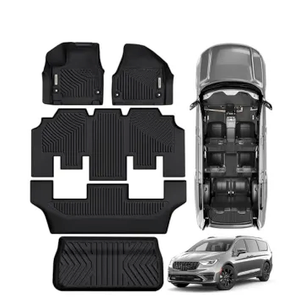Oedro 4x4 replacement floor mats black 5 pcs. 