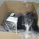 Wooaidagg Dog Car Seat for Medium & Large Dogs Up to 55lbs, Memory Foam Cushion, Washable Cover, Safety Straps & Non-Slip Bottom(Black/Brown,Large)