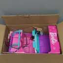 Barbie Off-Road Vehicle, Purple with Pink Seats and Rolling Wheels, 2 Seats, Gift for 3 to 7 Year Olds