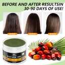 Batana Oil for Hair Growth - 100% Natural Raw Hair Oil from Honduras,Unrefined and Organic Batana Hair Mask for Women & Men - Batana Oil for Frizz, Split Ends, Texture & Shine