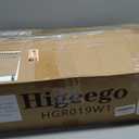 Higeego W3 Wall Mounted Clothes Rack, Industrial Pipe Clothing Rack, White