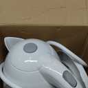 OVENTE Electric Kettle, 1.7L Fast Boiling Water Heater for Coffee or Tea, BPA Free with Water Level Gauge, Auto Shut-Off, Boil-Dry Protection, Indicator Light and Removable Filter, White KP72W