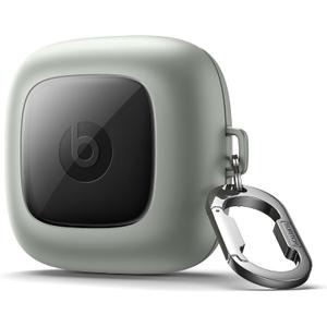 SURITCH for Powerbeats Pro Case Cover, Shockproof Magnetic Cases for Beats Powerbeats Pro Wireless Earbuds, Protective Cover with Magnetic Lid Lock & Carabiner, Full-Body Drop Protection, Green