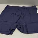 Amazon Essentials Women's High-Rise Relaxed-Fit Fluid Twill Pull-On Shorts (Shirt Sold Separately) (Navy) XL