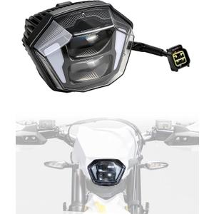 JFG RACING LED Headlight Wick for Surron Ultra Bee,Electric Dirt Bike Head Light Wick for Surron Ultrabee