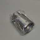 Stainless Steel Car Exhaust Tip, 2.5" Inlet 3.4" Outlet Chrome Tail Throat Pipe Exhaust Muffler Pipe Tip Fit 1.5"- 2.25" Diameter Pipes, Exhaust Tailpipe Car Modification Accessory (Straight)