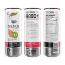 CELSIUS Sparkling Kiwi Guava, Sugar Free Energy Drink, 12 Fl Oz (Pack of 12) (EXP 08/13/27)