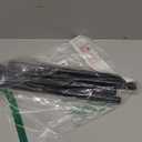 Adjustable Tension Curtain Rod 30 to 64 inches, Spring Curtain Rod for Windows Tension Rod No Drill, Spring Tension Curtain Rod for Window, Bathroom, Doorway, Black