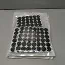 2 x 240 Pcs Foam Dots, Small Furniture Pads Self-Adhesive EVA Thin Felt Pads for Desks Drawers Vases Photo Frames Cabinets Doors Candlesticks - Black (0.78")