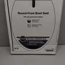 KOHLER K-26802-0 Impro ReadyLatch Quiet Close Round Toilet Seat, White Toilet Seat, Grip-Tight Bumpers, New Home Essentials, Slam Prevention