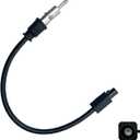 Radio Antenna Adapter Compatible with Dodge Ram Jeep Wrangler Aftermarket Radio Stereo Antenna Adapter for C-Class Sprinter Buick Cadillac Aftermarket Stereo Antenna Connector Cable Plug