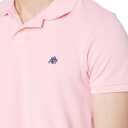 Aeropostale Men's Aero Uniform Polo Short Sleeve (Medium, Pink Dream)