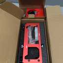 2-in-1 Door Hinge Jig and Lock Installation Kit, Upgraded Aluminum Alloy Router Template for Hinge Mortising 2.5" to 5", Door Hole Drilling Tool for Knob/Deadbolt, 1/4" 5/8" R, Square Corner Hinges