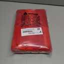 Smiry Christmas Chair Covers Set of 6, Red Santa Hat Chair Back Covers Dining Room, Washable Removable Slipcovers for Christmas Party Holiday Decoration