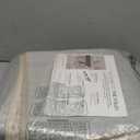 5x7 Area Rugs Beige Low Pile Indoor Washable Trendy Faded Style Rugs for Bedroom Living Room Dining Room Foldable Non-Slip Thin Print Home Office Mat