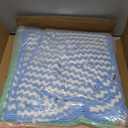 JOYMOOP 18 Pack Microfiber Cleaning Cloth, Kitchen Towels for Dish Drying Washing, Absorbent Streak Free Lint Free Rags for Cleaning, Reusable and Washable Towels - 10" x 10" (Mixed [Pink+blue+green])