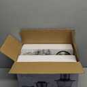 Kitchen in the box Food Processor, Electric Meat Grinder & Food Chopper with 400W Powerful Veggie Chopper-2 Bowls（8 Cup+8 Cup） & 2 Bi-Level Blades for Meat/Fish/Vegetable/Baby Food（Black Button）