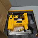 18 Gauge Brad Nailer/Narrow Crown Stapler Compatible with Dewalt 20V MAX Battery(NO Battery) 2 in 1 Cordless Nail Gun with 1000 Nails and 1000 Staples for Home Improvement, DIY and Woodworking