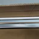Lotus & Windoware Cordless Faux Wood Blind, Smooth, Bright White, Privacy Slats, Blinds for Indoor Windows, 38" Wide x 48" Long
