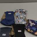 5 Pack Dog Diapers Male Reusable, Premium Belly Bands for Dogs, High Absorbing Male Dog Pee Wraps for Doggie in Incontinence or Excitable Urination and Training Black M (Astronaut)