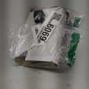 Ezprotekt 24 Pcs Small Square Silicone Chair Leg Floor Protectors for Wood Floors, Felt Furniture Pads Caps, Bar Stool Leg Floor Protectors Covers for Chair Desk Table (Fit 0.5"- 0.8", Black)