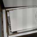 Shintenchi Floor Storage Cabinet, Bathroom Storage Organizer with Doors and Drawers, Freestanding Side Cupboard Pantry with Adjustable Shelf for Bathroom/Kitchen/Livingroom, White