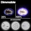 Pen State Neon Sign for Room Decor Neon Light LED Team Sign Sports Neon Sign for Man Cave Wall Decor University Dormitory Decoration USB Powered Dimmable 15.2"*10.8"