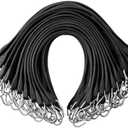 VEVOR 31" Rubber Bungee Cords, Weatherproof EPDM Rubber Tie Down Straps with Crimped S Hooks, Heavy Duty Outdoor Tarp Straps for Securing Flatbed Trailers, Canvases, Cargo, and More (50 Pack)