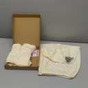 Wokceer Spandex Cylinder Stand Covers for Party 3Pcs Cylinder Pedestal Covers Plinth Stand Pillar Cover for Birthday Party Wedding Props Decor Beige (Only Cover)