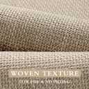 YIHOUSE Beige Bathroom Rug Sets 4 Piece, Absorbent Bath Mat for Bathroom Non Slip Washable, Bathroom Mat Quick Dry, Thin Bath Rug Set for Toilet and Floor