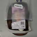 HAIRCUBE Bob Wigs for Women Synthetic Wig with Fringe Brown with highlight Color