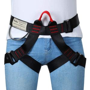 Climbing belts, Safe Seat Belts for Tree Climbing Outdoor Training Caving Rock Climbing Rappelling Equip - Half Body Guide belt for Women Man and Novice