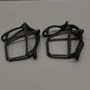 Yaktrax Walk Traction Cleats - 360-Degree Grip on Snow, Ice, & Multi-terrain Surfaces - Elastic Outer Band w/ Easy-On/Off Heel Tab & 1.2mm Zinc-coated Steel Coils - Abrasion & Rust Resistant - Unisex (Small)