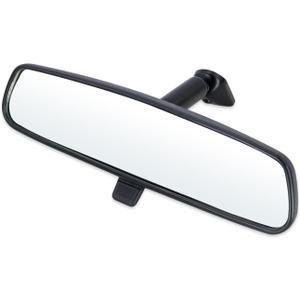 Interior Rear View Mirror Assembly Compatible With 2004-2020 Ford F150,2002-2023 Explorer,2006-2020 Fusion,2016-2023 Transit,2007-2024 Edge,2011-2019 Fiesta,Lincoln Mercury Replace#6U5Z-17700-C