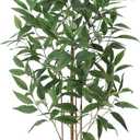 Ferrgoal 4Ft Artificial Eucalyptus Plant with White Planter
Fake Plants with Silk Leaves,Faux Tree Indoor for Home Decor Floor Porch Liveing Room