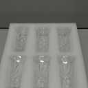 Shot Glasses, 2 Oz Tequila Whiskey Heavy Base Shot Glasses Set of 6, Bar Shot Glass for Vodka Tequila Whiskey Liquor Espressos (Clear)