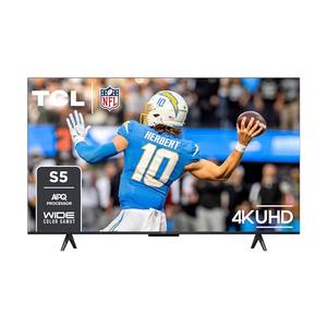 TCL 43-Inch Class S5 4K UHD LED Smart TV with Google TV (43S551G, 2024 Model), Google Assistant Built-in with Voice Remote, Compatible with Alexa, Streaming Television TCL 43-Inch Class S5 4K UHD LED Smart TV with Google TV (43S551G, 2024 Model), Google Assistant Built-in with Voice Remote, Compatible with Alexa, Streaming Television