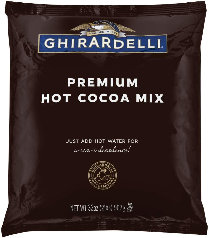 Ghirardelli Chocolate Premium Indulgence Hot Cocoa Mix, 32 Ounce Package (EXP 03/31/26)