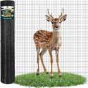 FRUITEAM 8ft165ft Deer-Fence,Deer-Netting for Garden,Wildlife Netting,Heavy Duty Garden Fencing Roll for Plant Protection