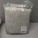 NICETOWN Natural 100% Blackout Linen Curtains 84" Long for Bedroom, Farmhouse Thick Linen Blend Window Treatment Panels Thermal Insulated Drapes for Living Room (1 Pair, 52" Width Each Panel)