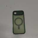 Magnetic Shockproof for iPhone 17 Air Case,Upgraded[Camera Protection][Compatible with Magsafe][Non-Slip][Mil-Grade Protection] Slim Translucent Matte Phone Case for iPhone 17 Air, Forest Green