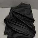 GoldenRaindrop Fire Pit Covers Round for InGround Fire Pit 5256 inch Heavy Duty Weatherresistant 600D Waterproof Outdoor Firepits Cover, BuiltIn Stone Fire Pits AllSeason Protective Cover, Black