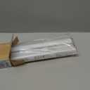 LazBlinds Cordless White 1" Room Darkening Vinyl Mini Blinds, 28" W X 48" H Horizontal Window Blinds for Home, Cordless Shades for Indoor Windows